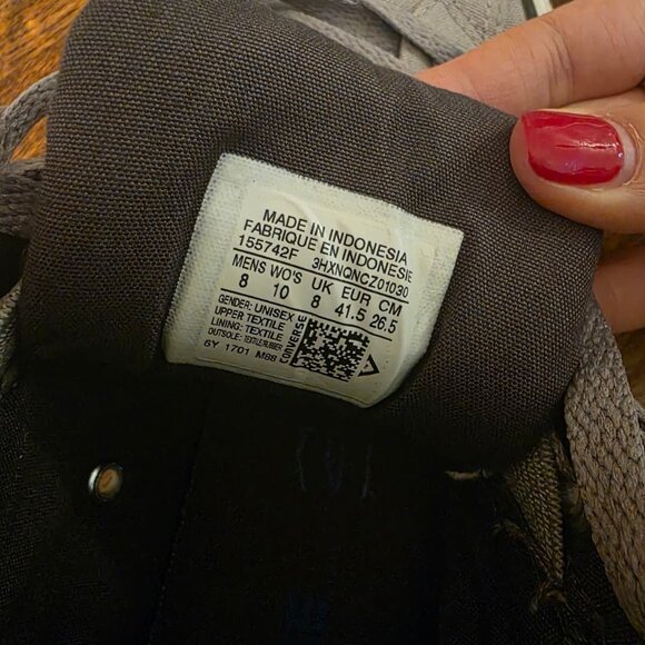 Converse All Star Street Mid Grey Sneakers Men's 10 - Picture 2 of 4